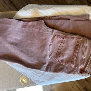 American Eagle Outfitters Dusty Pink Jeans